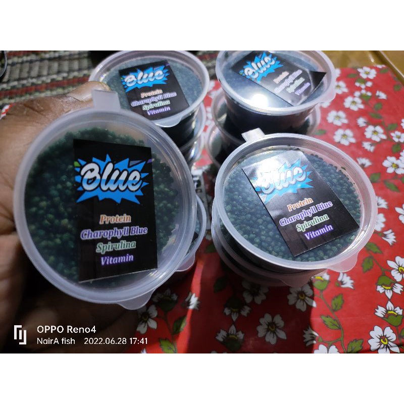 

premium blue kemasan _+20gram beli 5 bonus 2
