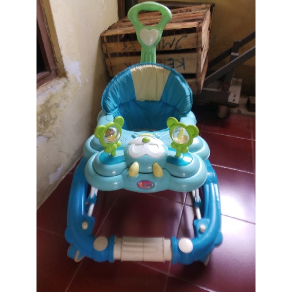baby walker junior preloved second bekas apolo mainan belajar jalan