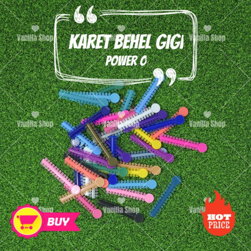 Karet Behel Gigi Power O isi 40 pcs