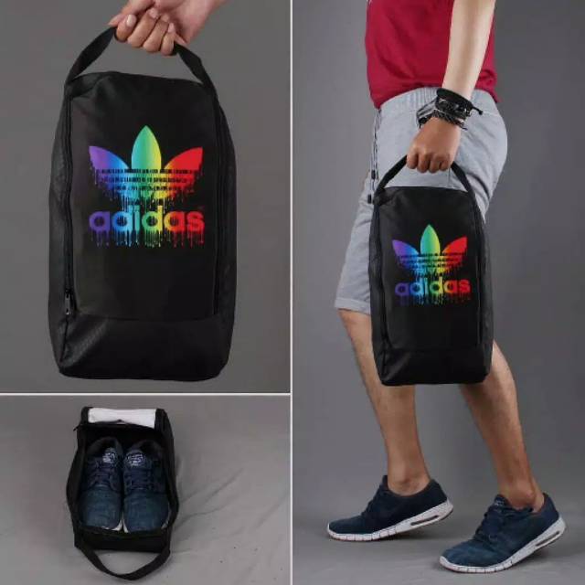 TAS SEPATU BOLA/FUTSAL ADIDAS RAINBOW NIKE SHOES GRADE ORI