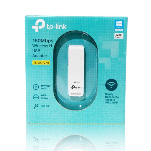 TP LINK TL-WN727N 150Mbps Wireless N USB Adapter 727n wn727n