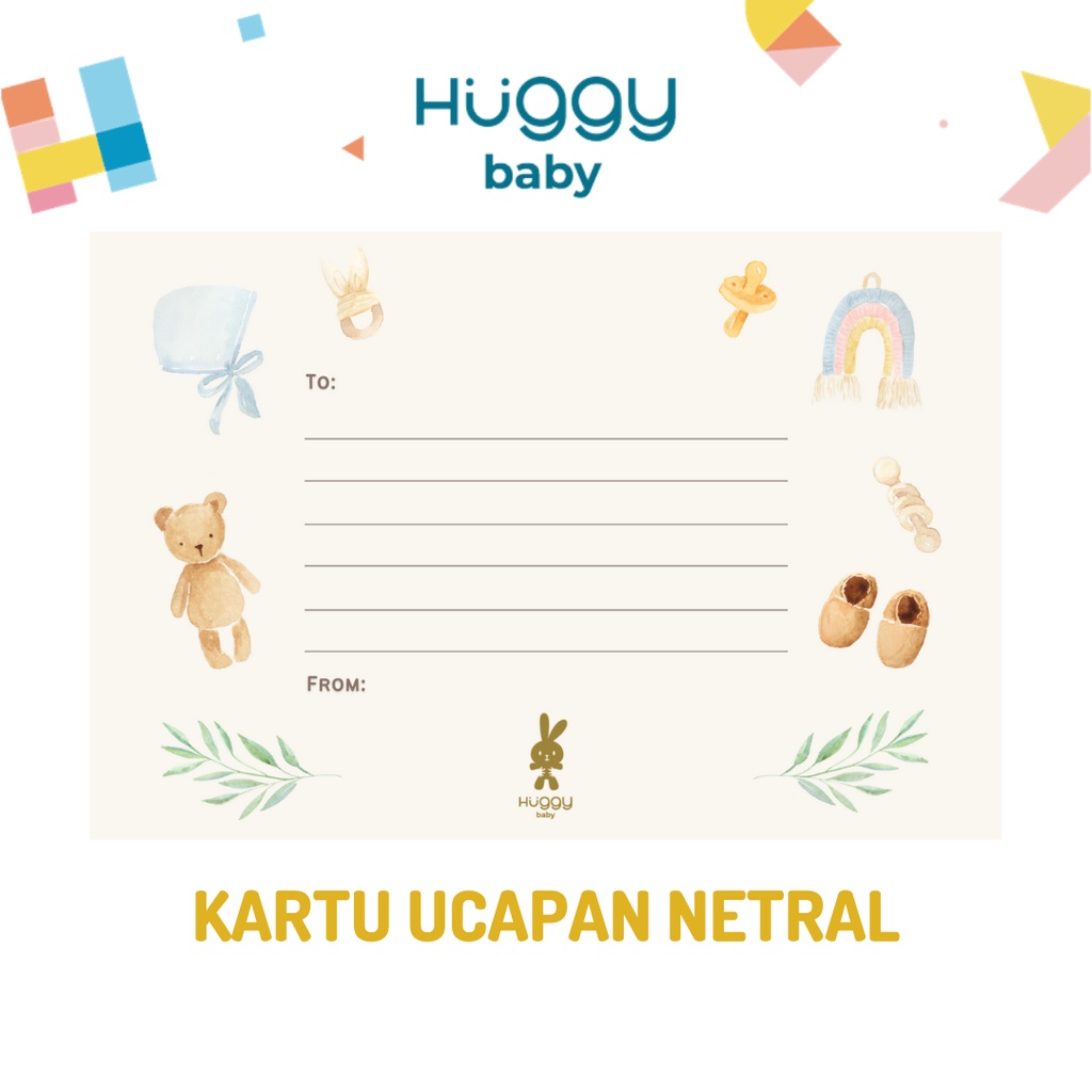 KARTU UCAPAN HUGGY BABY