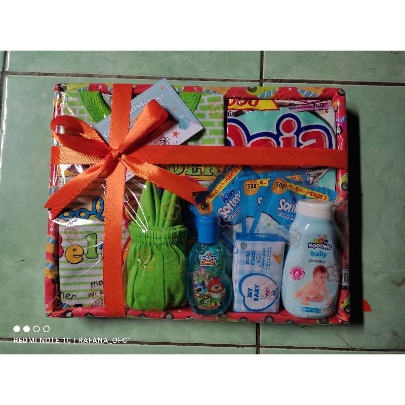 parsel bayi perempuan kado bayi lahiran gift baby