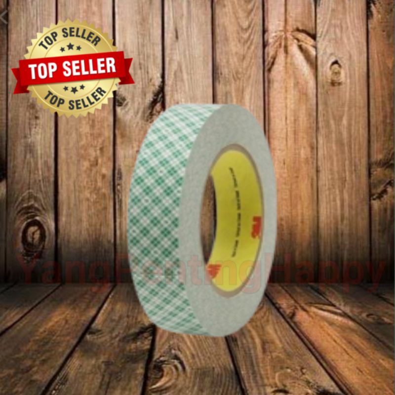 

double tape mounting 3m 4032 24mm x4,5 perekat batik hijau