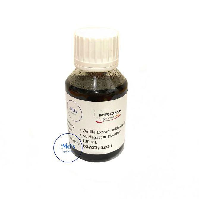 

QORA PROVA VANILLA EXTRACT WITH VANILLA SEEDS / PODS / BEAN 100ML HTQ8