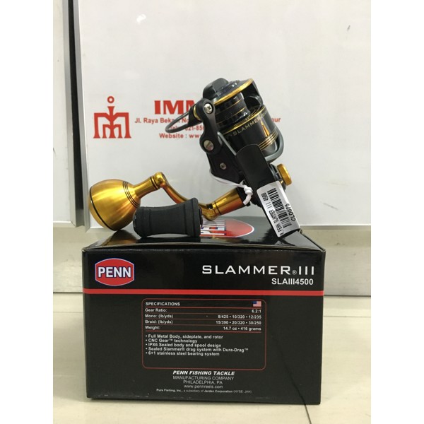Hot Promo Reel Penn Slammer III 4500