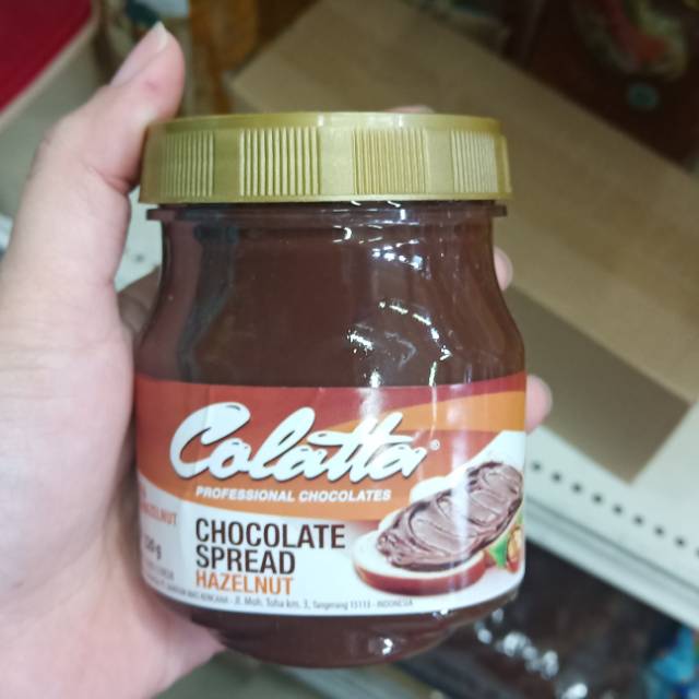 

220 gr COLATTA chocolate spread hazelnut / selai hazelnut / jam