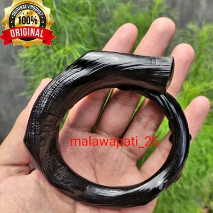 GELANG AKAR BAHAR ASLI HITAM JUMBO BERSERAT SUPER ALAMI ORIGINAL KUALITAS EKSPOR / GELANG AKAR BAHAR