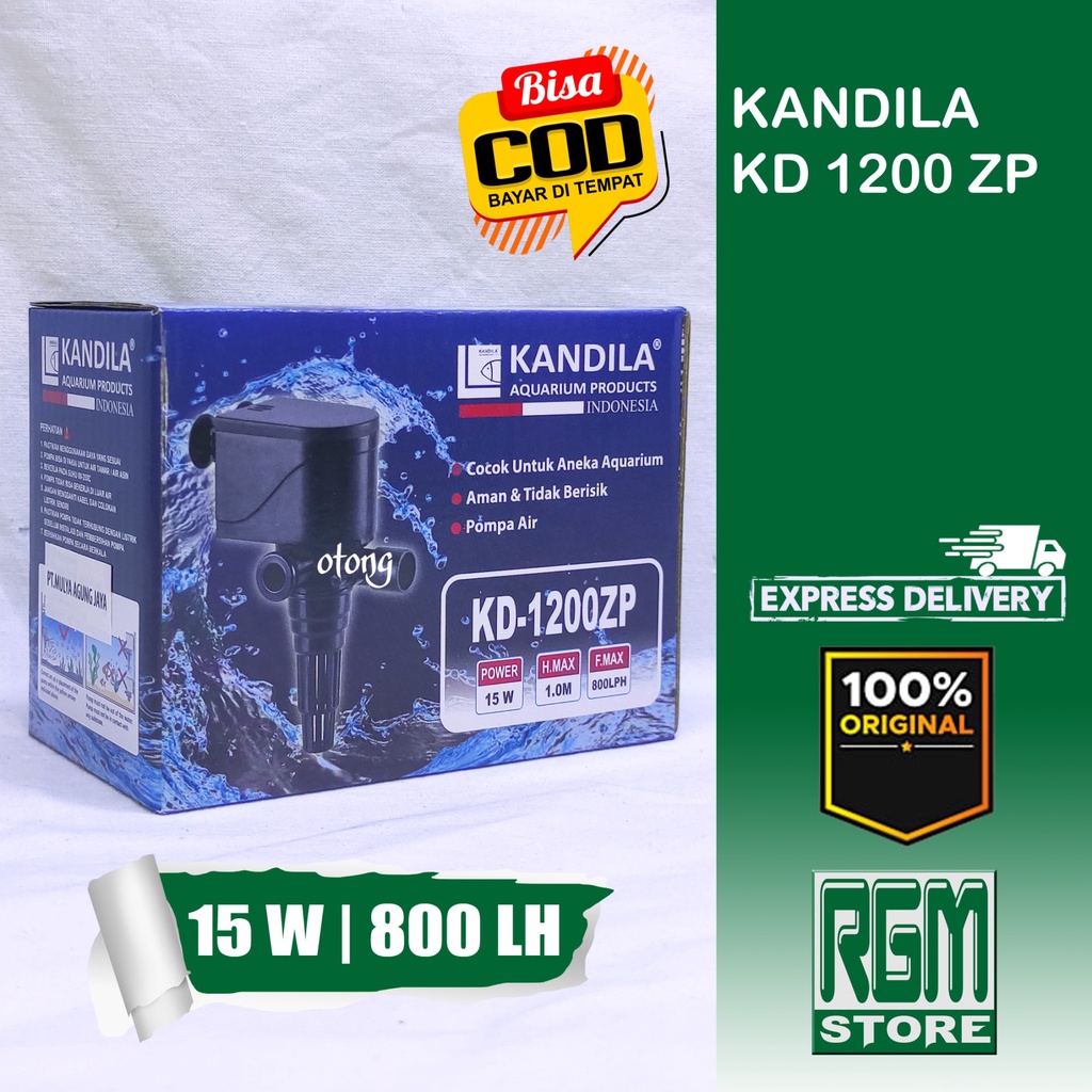 KANDILA KD1200 ZP KD 1200ZP KD1200 1200ZP Mesin Pompa Air celup Power Head aquarium aquascape