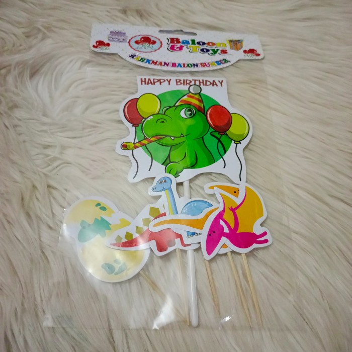 Topper cake dinosaurus