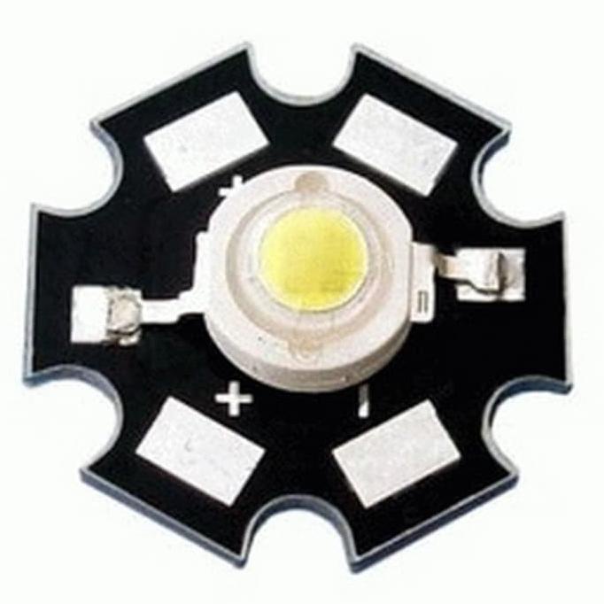 Silahkan Order] HPL 5W + Pendingin Putih White High Power LED 5 Watt 50pcs