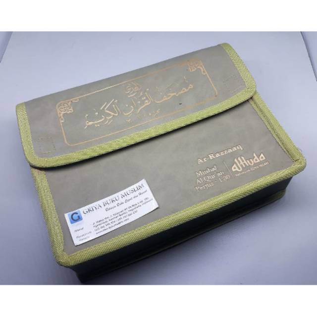 Mushaf Alquran Per Juz A5 Plus Dompet Kulit Exclusive