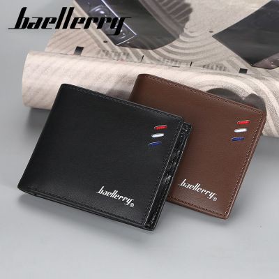 BAELLERRY D9158 Dompet Pria Bahan Kulit PU Leather Premium WATCHKITE WKOS