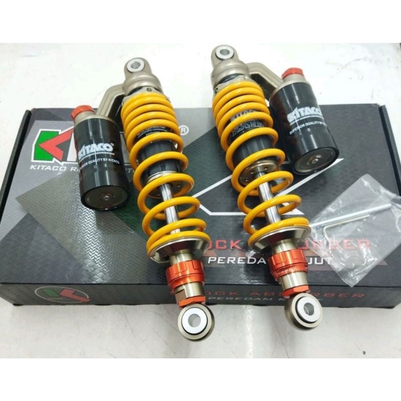 Shockbreker belakang rx king kitaco KTC 320 shock belakang rx king KTC kitaco 320 per kuning origina