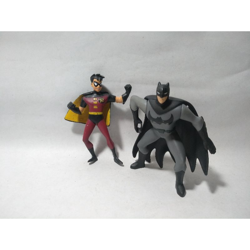 Batman Robin JLA Justice League Dc Comics Jack In The Box Fast Food Restaurants Kids Meal Mix Happy 