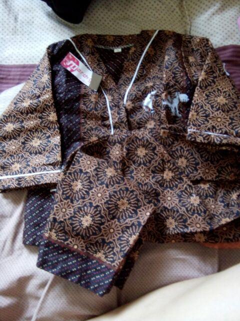 Setelan Piyama Batik Anak, Setelan Batik Anak, Baju Batik Anak, Batik, Piyama
