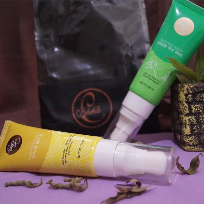 Masker Wajah Bebwhite C / Mask Tea Tree Bebwhite C / Mask Gold Bebwhite C / Bebwhite C Original