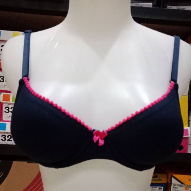 Bra Nevada navi gradasi pink size 32A
