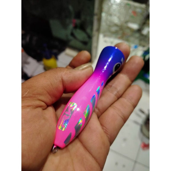 Stiker Popper Stickbait Metal Jig Custome