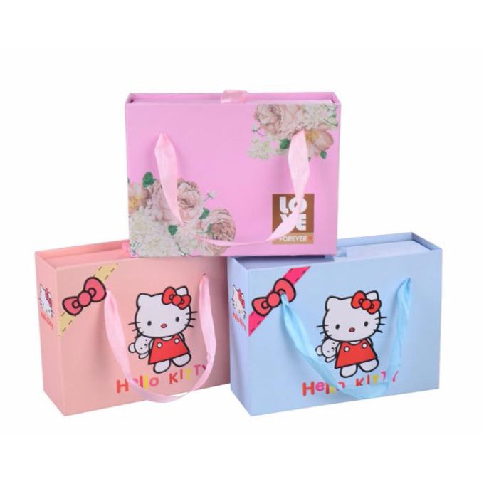

Box Kartun Kucing Lucu Kotak Souvenir Cartoon Cat Box Gift Hpk023