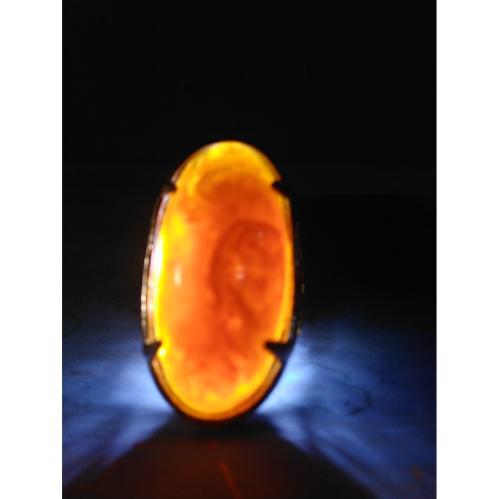 Batu Pandan Nanas Gambar Cewe Cantik, Tembus Cahaya Senter, Kwalitas super, siap kontes.