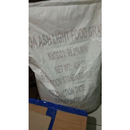 

Soda Ash Ligth food grade