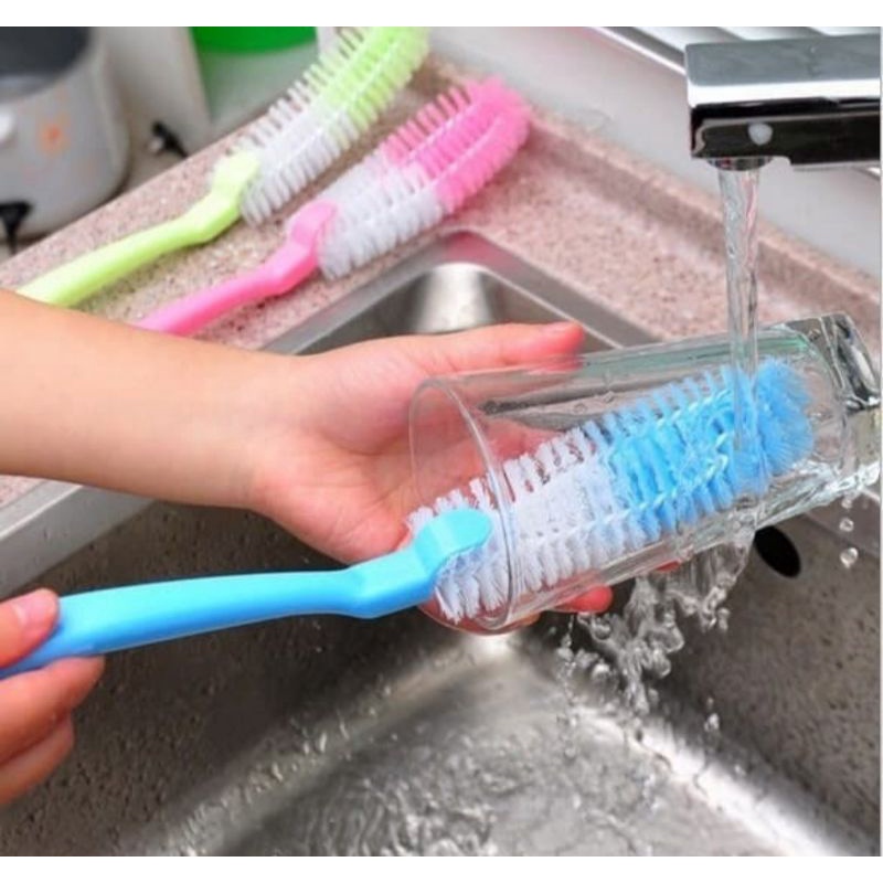 Sikat botol susu / Sikat borol serbaguna / sikat botol flexibel / sikat pembersih botol susu