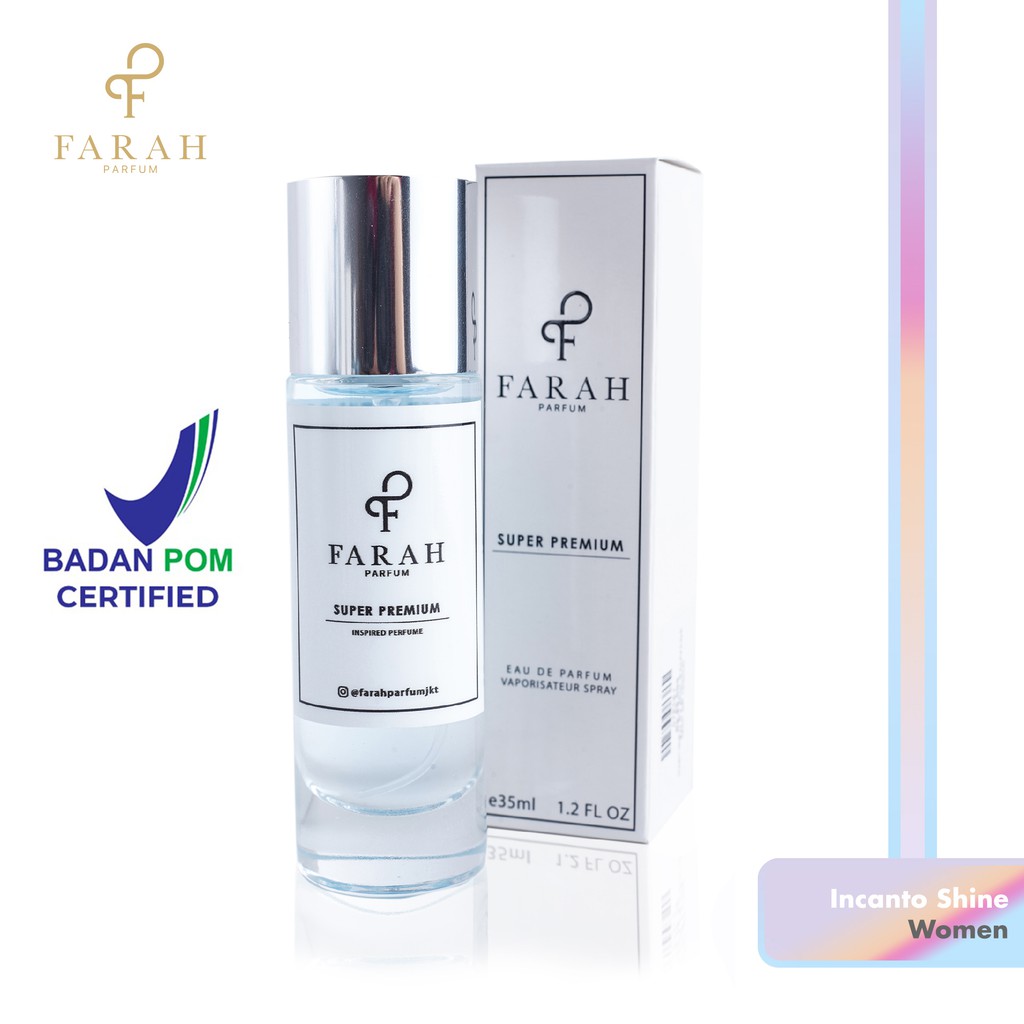 Incanto Shine Women Super Premium by Farah Parfum - Parfum Wanita Tahan Lama