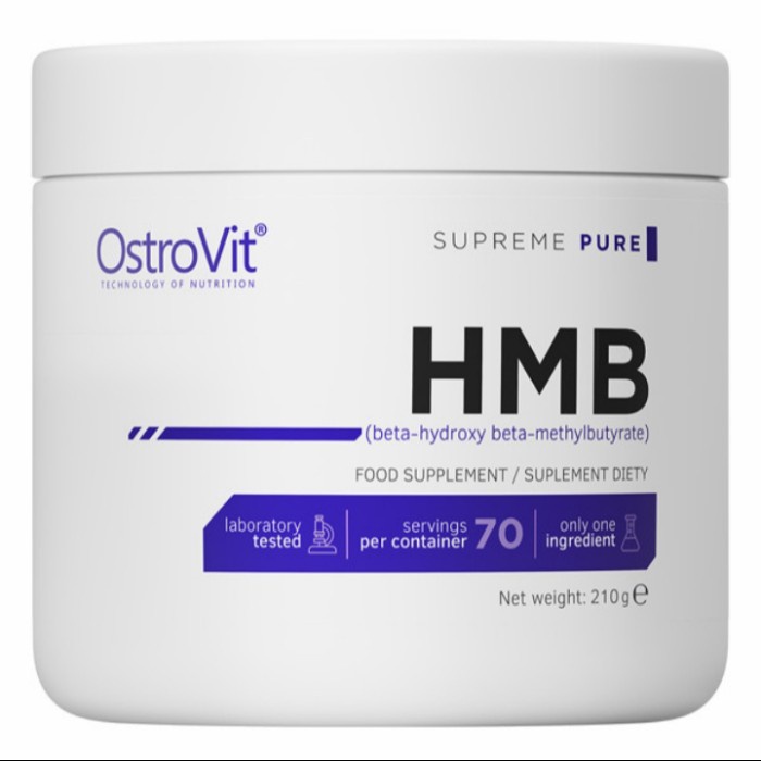 OSTROVIT SUPREME PURE HMB 210G SUPLEMEN GYM PEMBAKAR LEMAK PELANGSING SANGAT AMPUH
