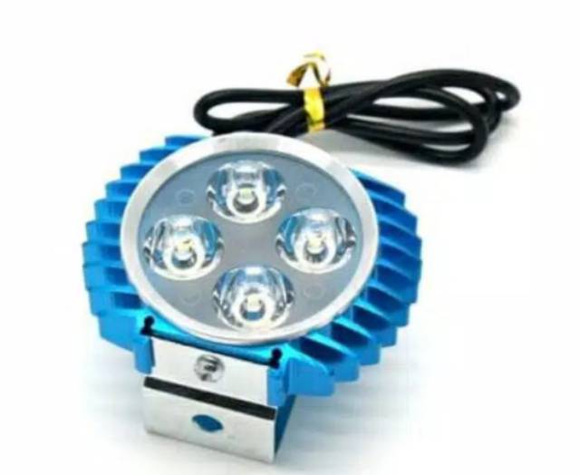 Lampu Tembak Slim 4 Mata 3 Mode Tembak Luxeon Universal Motor Mobil