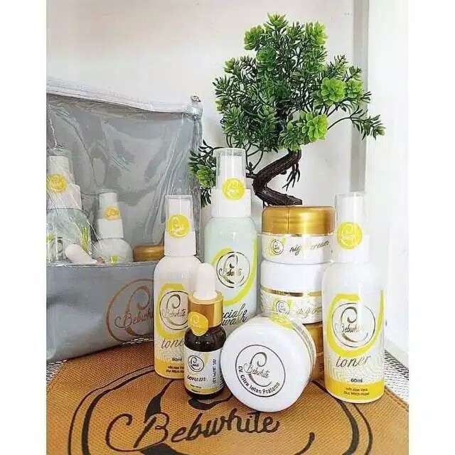 BEBWHITE C SKINCARE Paket Glow / Paket Acne Original BBC Bbwhite Bebwhite Glow Forte Memudarkan Flek dan Bekas Jerawat Bb White Day Cream Bebwhite c Totol Acne Jerawat BBC Night Cream Glow Acne Bebwhite c Facial Wash Toner BBC BB white Serum Vit C COD