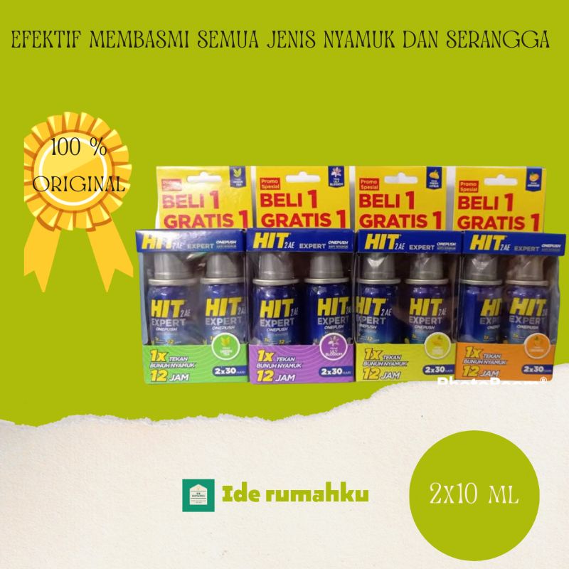 Hit one push isi anti nyamuk serangga kecoa termurah terlaris
