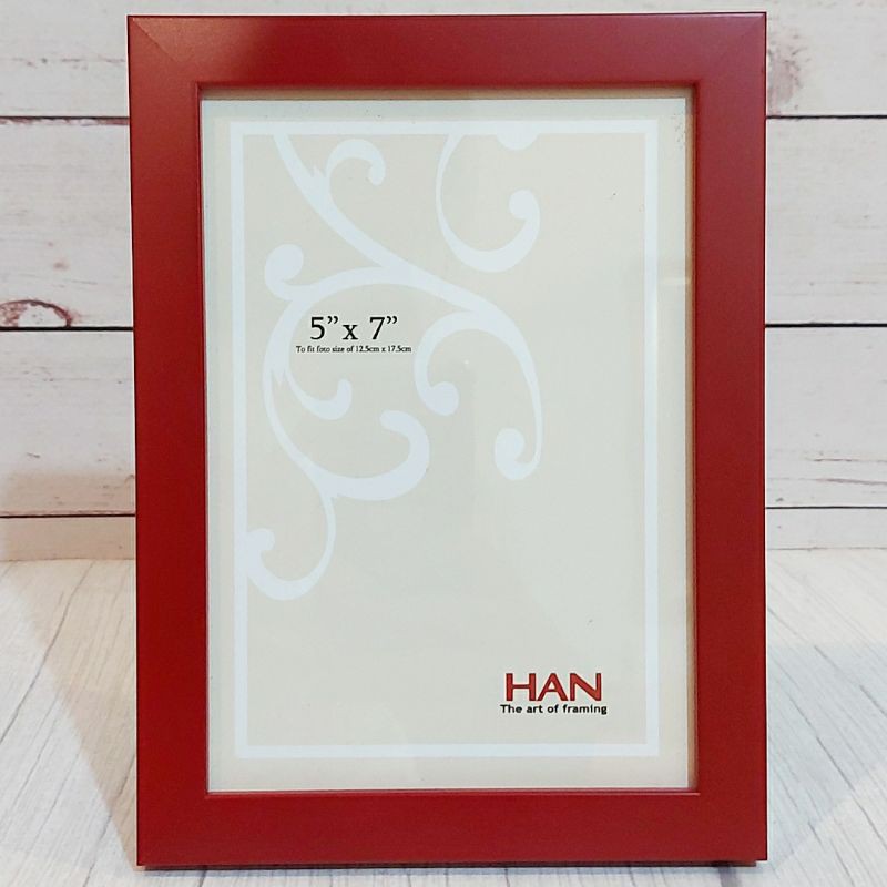 HAN PHOTO FRAME RED FRAME 15 x 20 x 2 cm