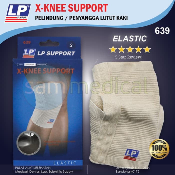 Medica - Lp 639 Support X Knee  Deker Lutut   SIZE S