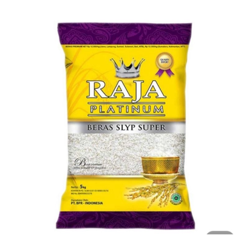 

Raja Platinum Beras Slyp Super 5000 g
