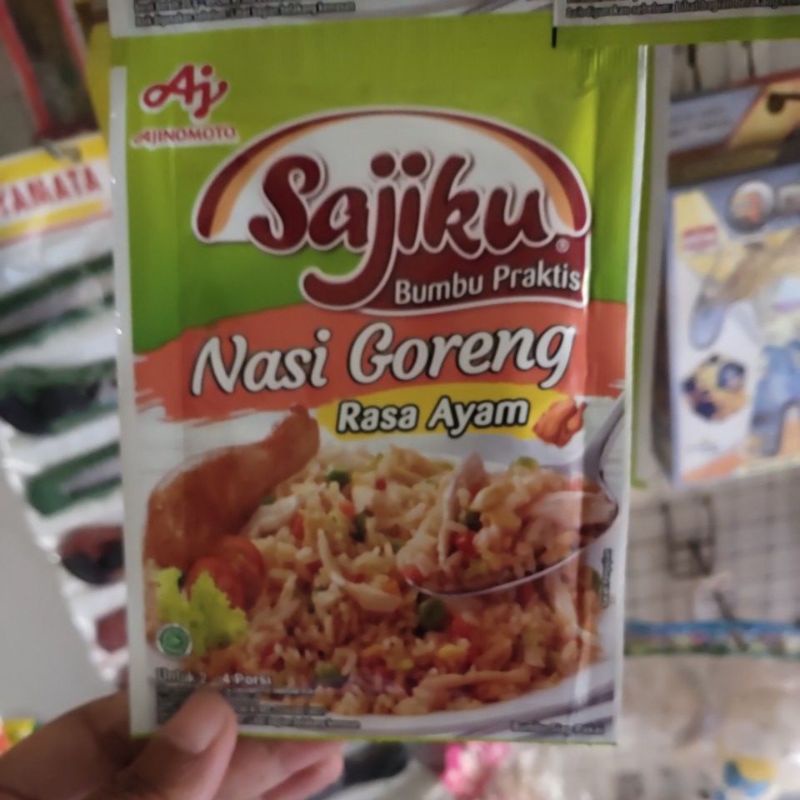 

sajiku nasi goreng rasa ayam sajiku bumbu praktis nasi goreng rasa ayam 20 gr