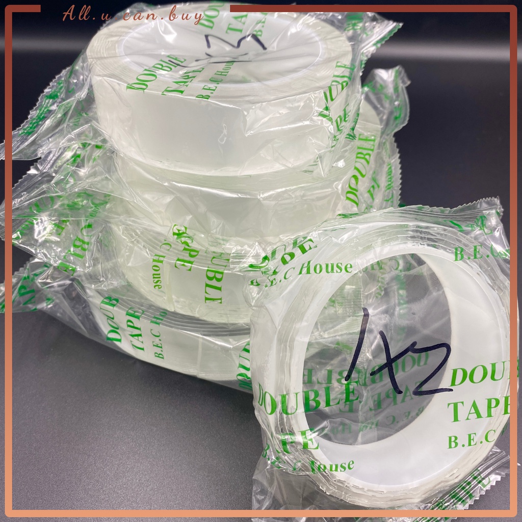 

Double Tape B.E.C/ Super Tape / Isolasi Bening super Kuat
