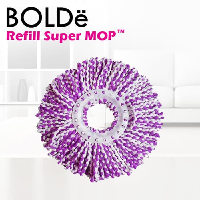 MICROFIBER KAIN Pel Bolde Refill Super Mop BOLDE Original Kain Bolde Supermop Original Bolde