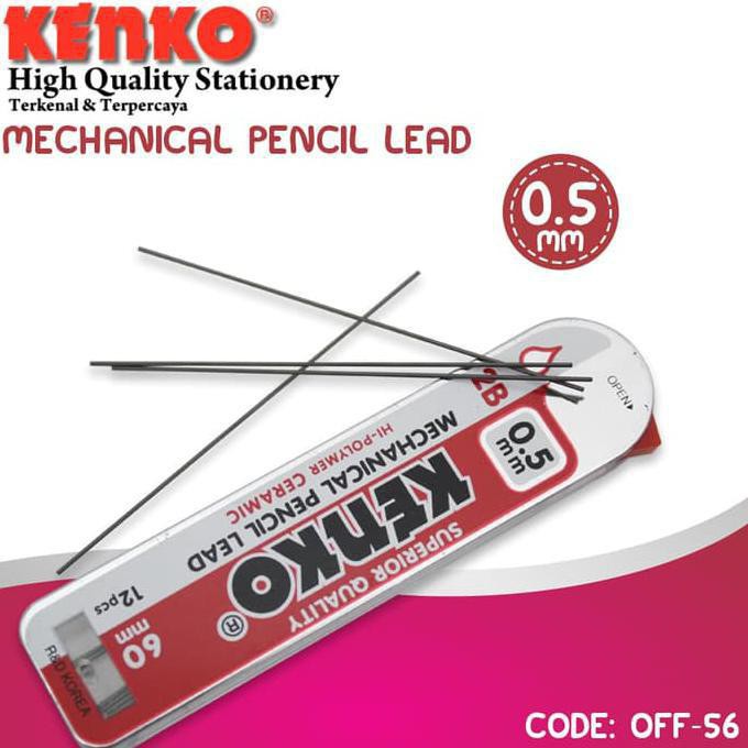 

Isi Pensil Mekanik Kenko 0.5 Mm 2B (Off-56)