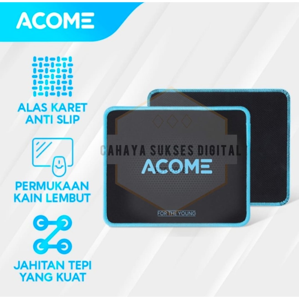 Mousepad Acome AMP01 Mutispandex-Black