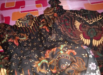 Gamis Batik (cod) Manggar Gamis Batik Pesta Model Terbaru 2020