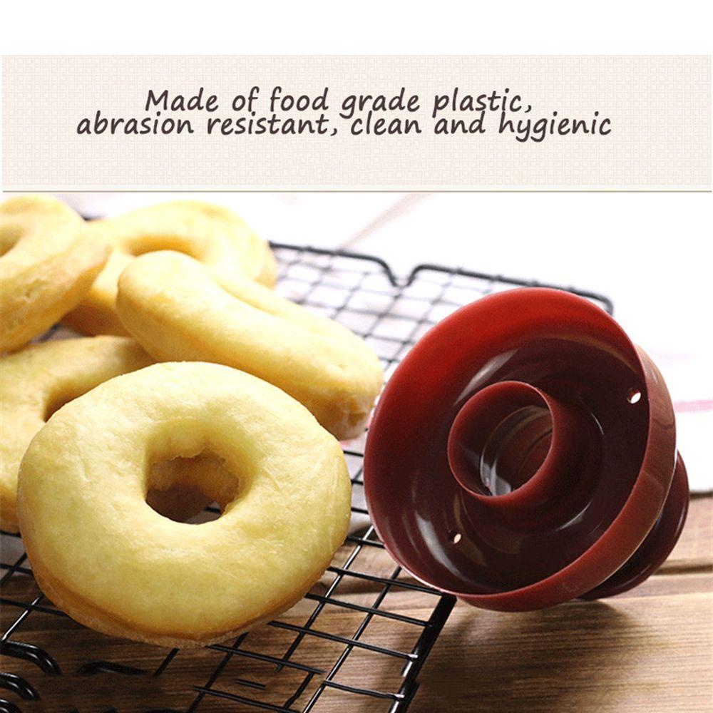 [Elegan] Pemotong Embos Rumah Fondant Doughnut DIY Baking Roti Pastry Tools