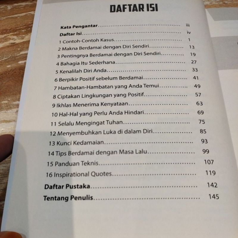 BUKU MOTIVASI : Cara Mudah Berdamai dengan Diri Sendiri / Buku Inspirasi : Buku Motivasi dan Inspirasi : Buku Self Love-3