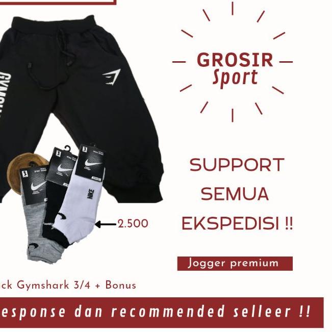 ➱ Celana Training Pria 3/4 Jogger Jogger Pants Pria Training Pants Celana Olahraga Celana Jogger Pri