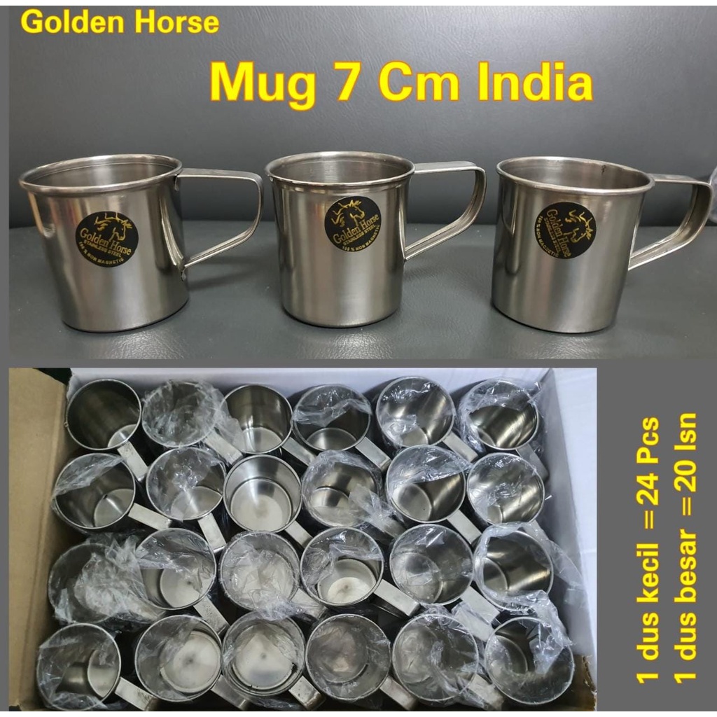 CANGKIR STIANLESS KECIL 200ML/CANGKIR KOPI/GELAS STAINLESS/CANGKIR GUNUNG / GELAS ESTETIK