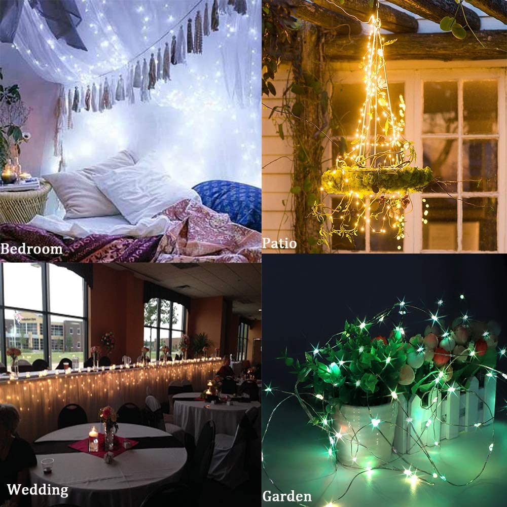 2M/5M/10M  USB Plug In String Fairy Lights / USB LED String light Fairy Christmas Copper Wire Lights /Waterproof Fairy Lights For Christmas Wedding Party Decoration