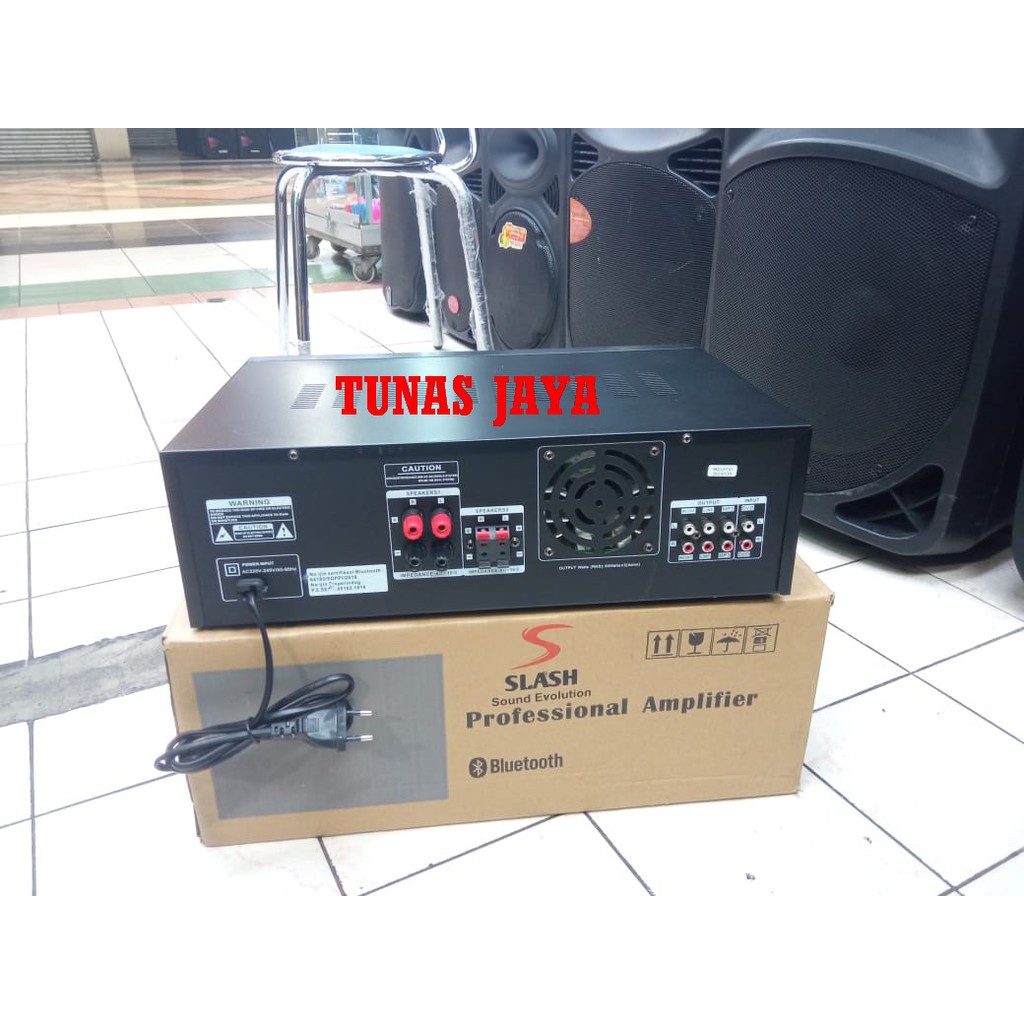 Amplifier SLASH RC 218 -  SLASH RC218 Bluetooth Garansi 1 Tahun