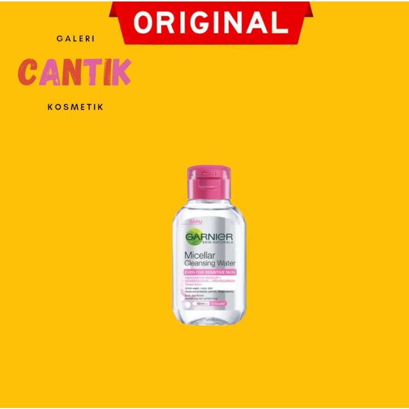 (BACA DESKRIPSI) Garnier Micellar Cleansing Water Pink 50ml