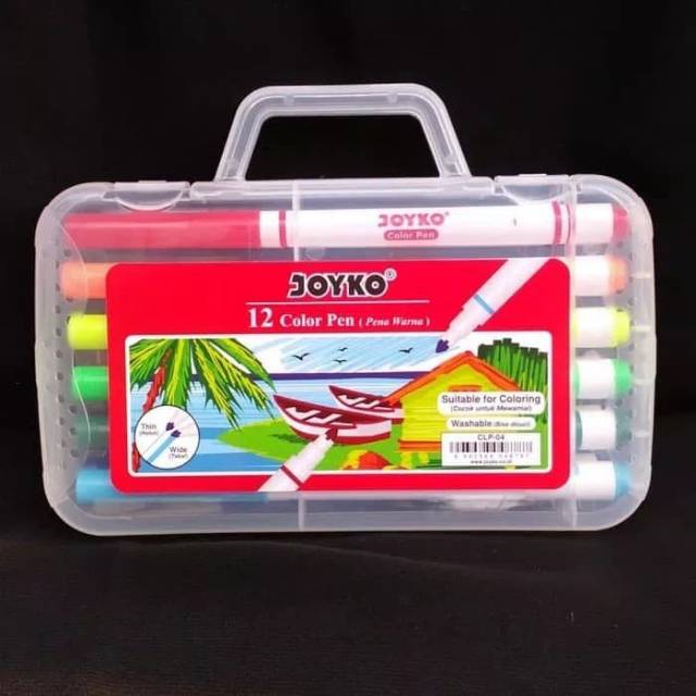 

Spidol Joyko 12 Warna CLP-04
