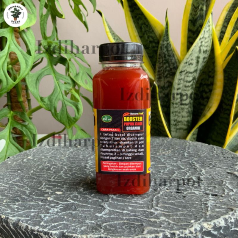 NATURE STEK BOOSTER PUPUK CAIR ORGANIK BUNGA DAN BUAH - BOOSTER BUNGA &amp; BUAH
